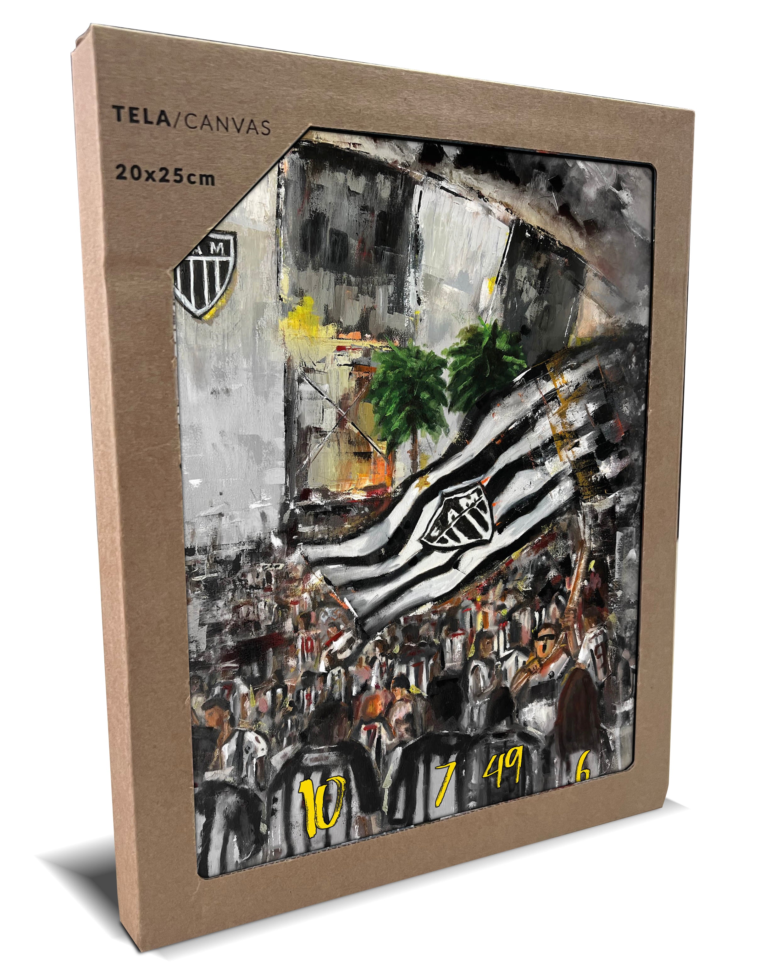 Telas Fine Art Print | Arena 20x25 - Oficial Atlético Mineiro.