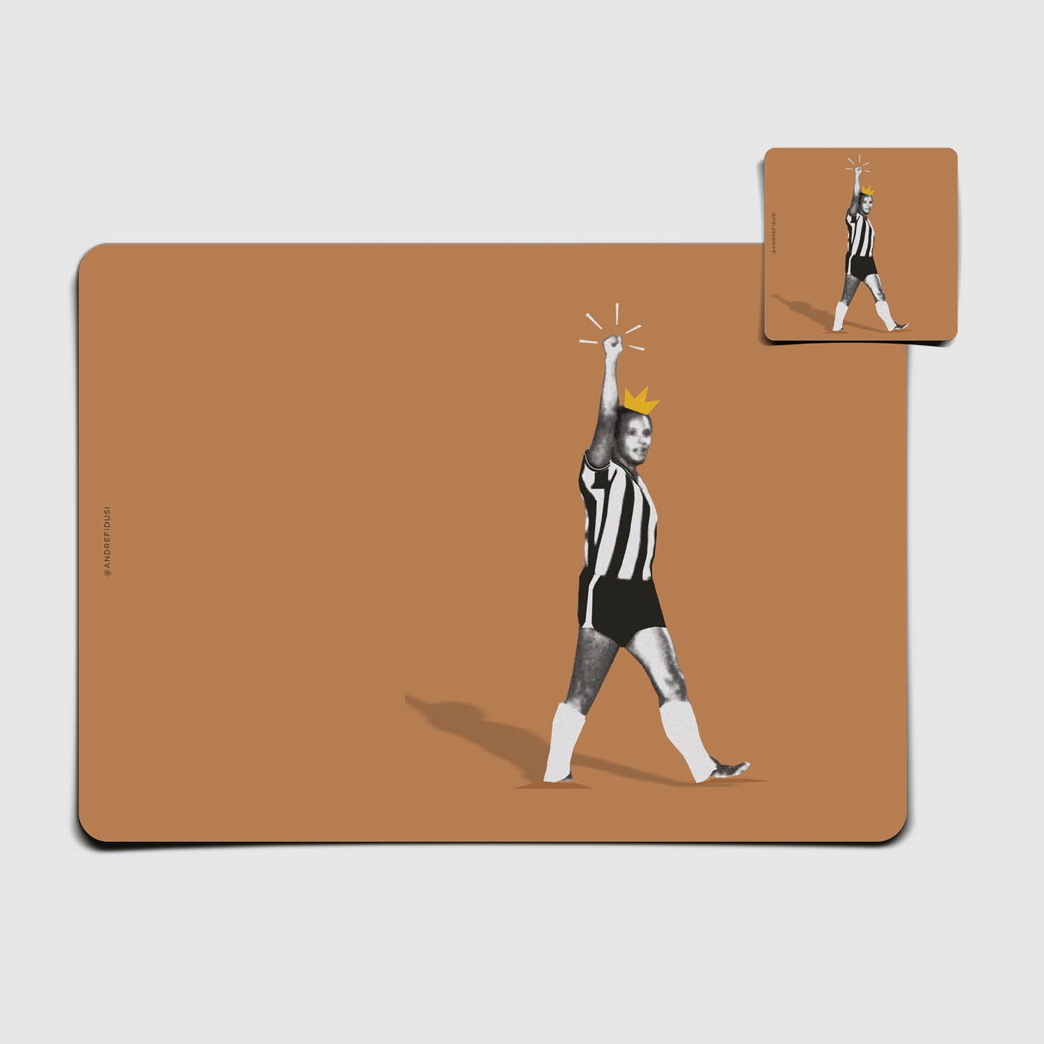 Kit Jogo Americano | Rei - A Majestade de Reinaldo - Linha André Fidusi