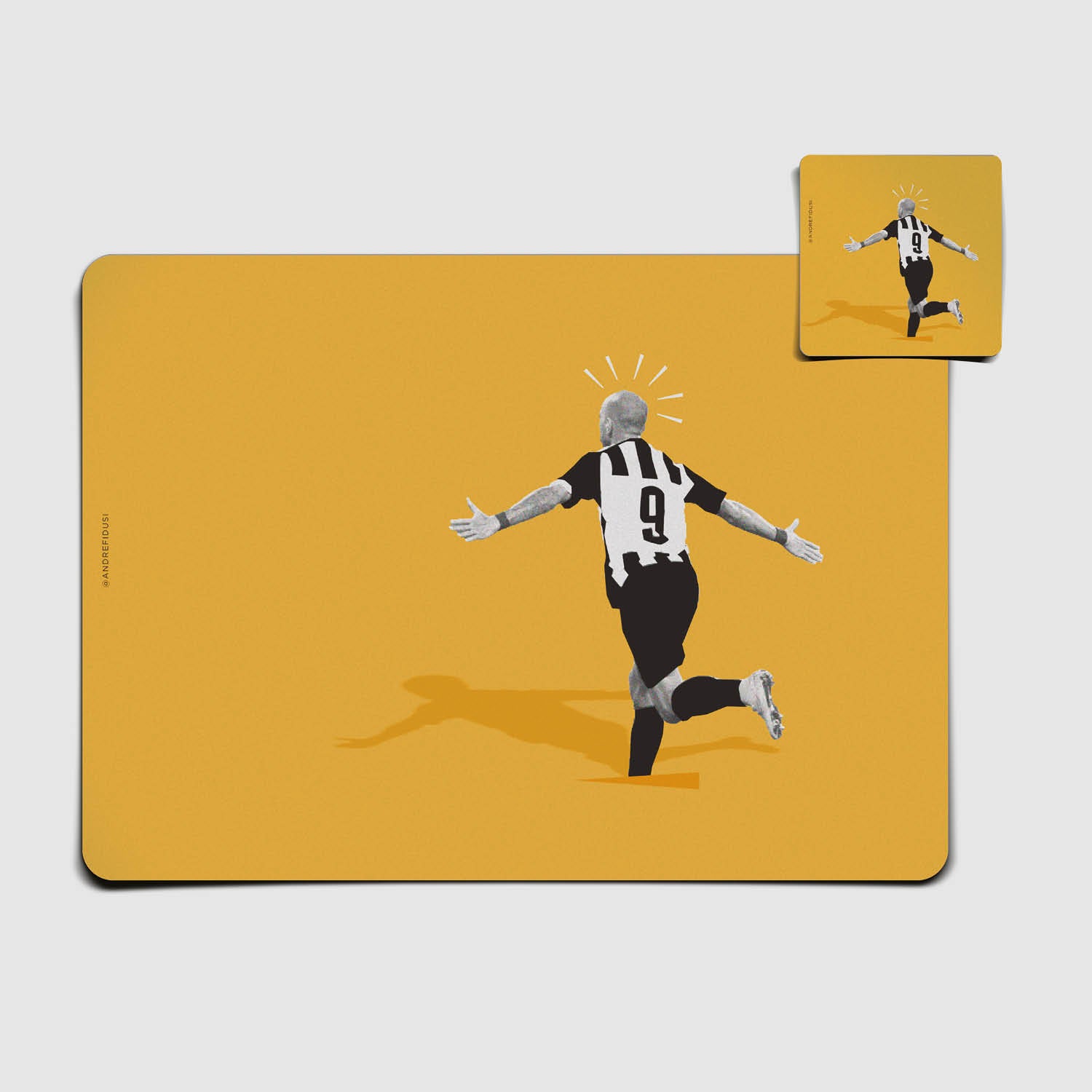 Kit Jogo Americano | Ta Ta Ta Tardelli - O Golaço -Linha André Fidusi