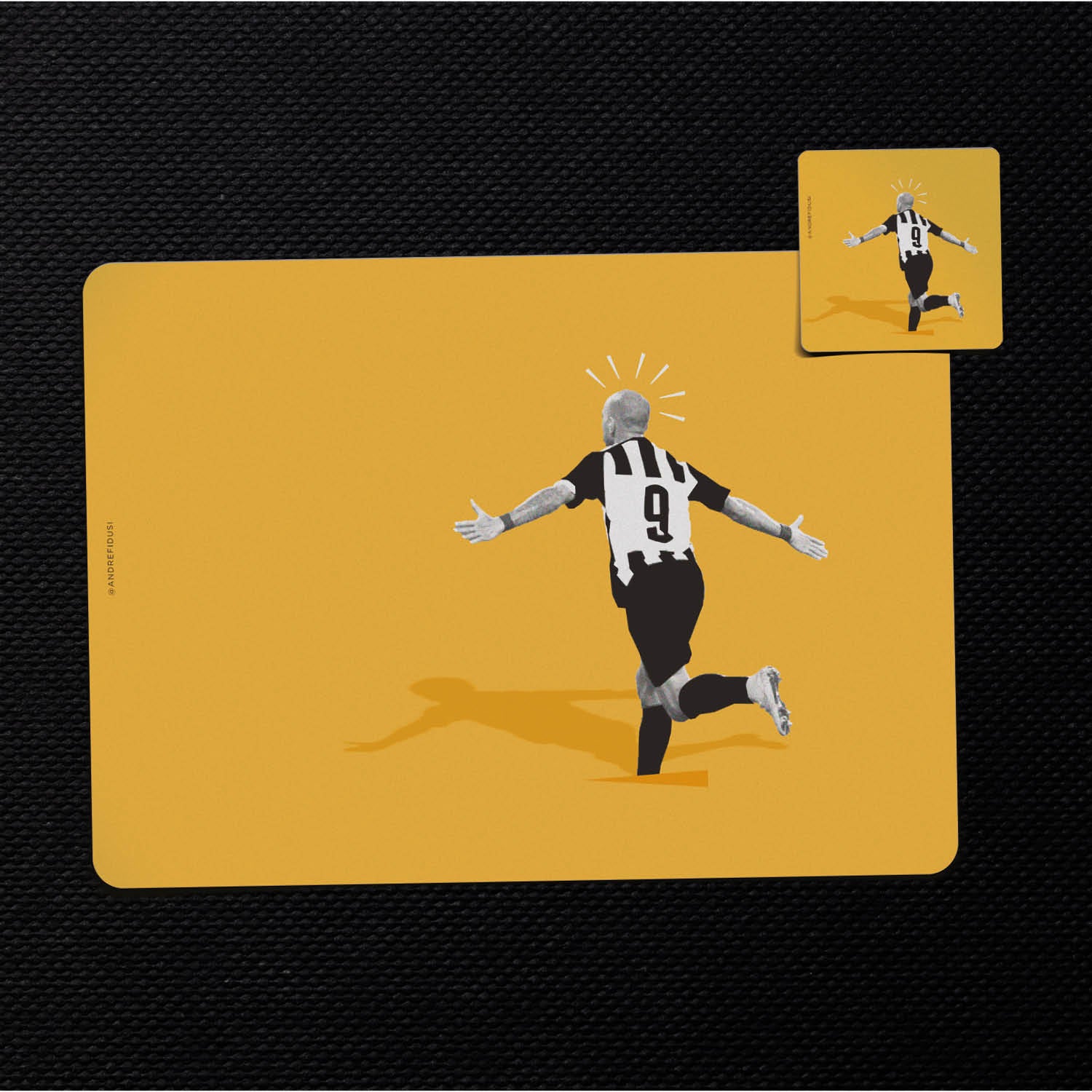 Kit Jogo Americano | Ta Ta Ta Tardelli - O Golaço -Linha André Fidusi