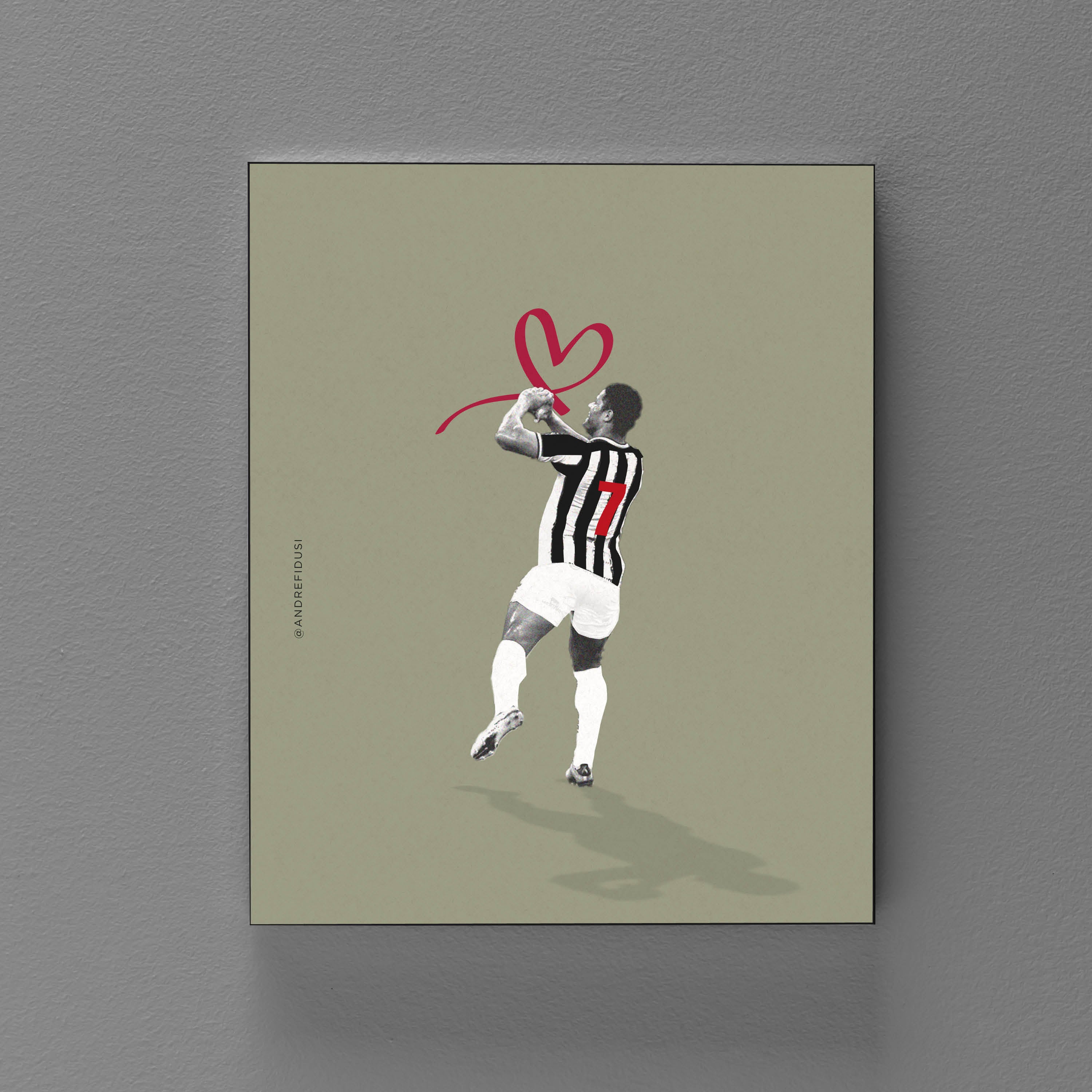 Fine Art Print Madeira | Hulk – Paixão Alvinegra