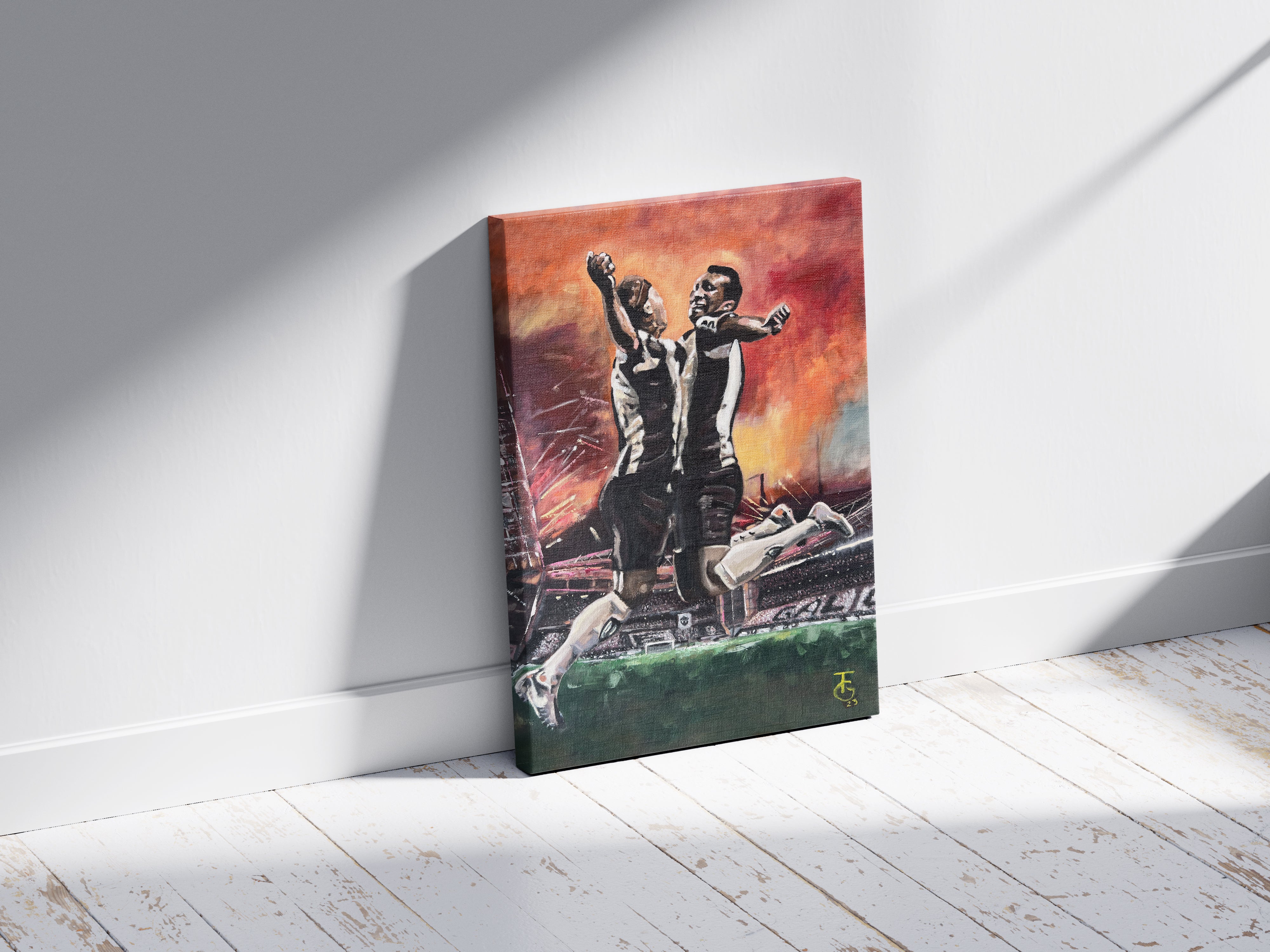 Fine Art Print Numerada - O Salto que ficou na história