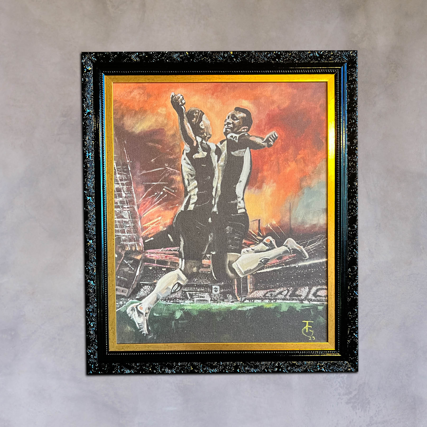 Fine Art Print Numerada - O Salto que ficou na história