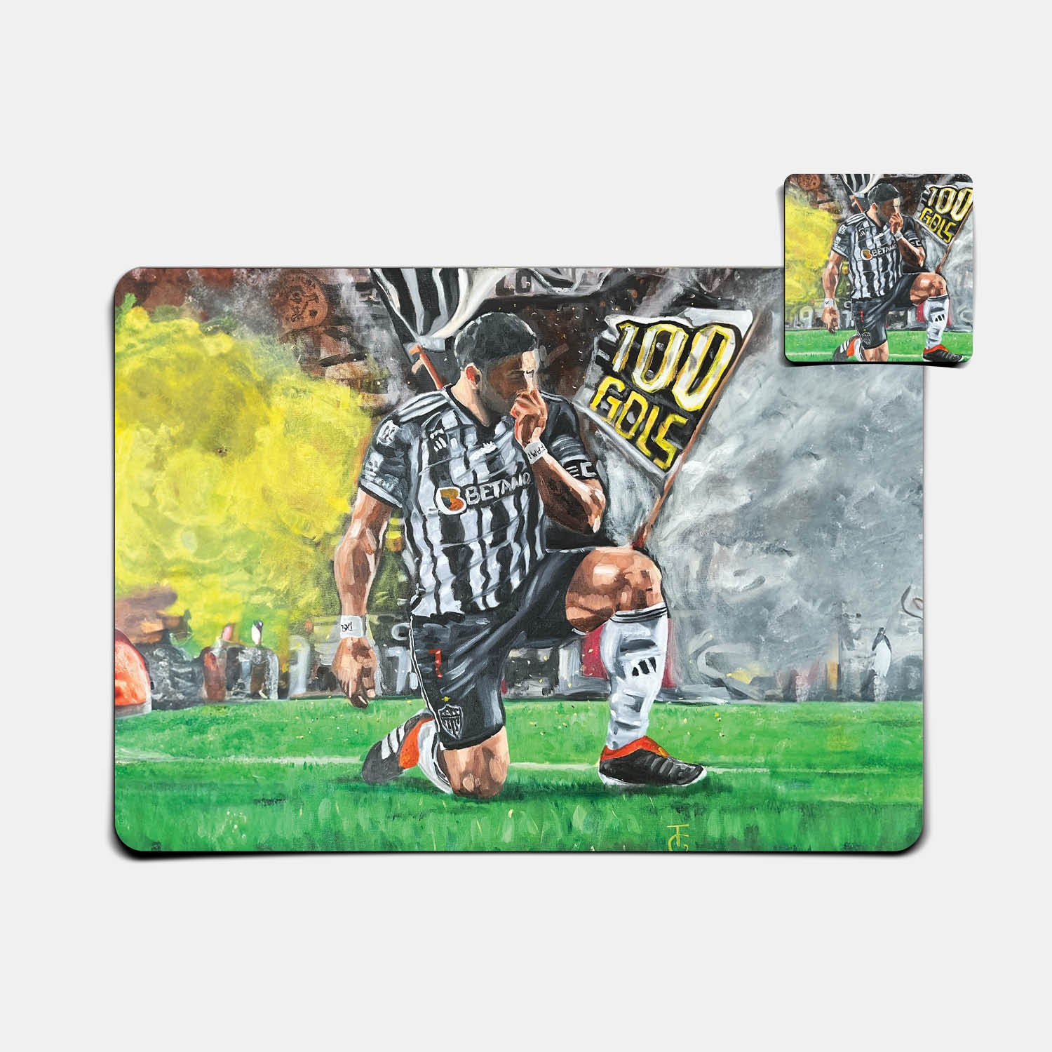 Kit Jogo Americano e Porta Copos | Hulk100