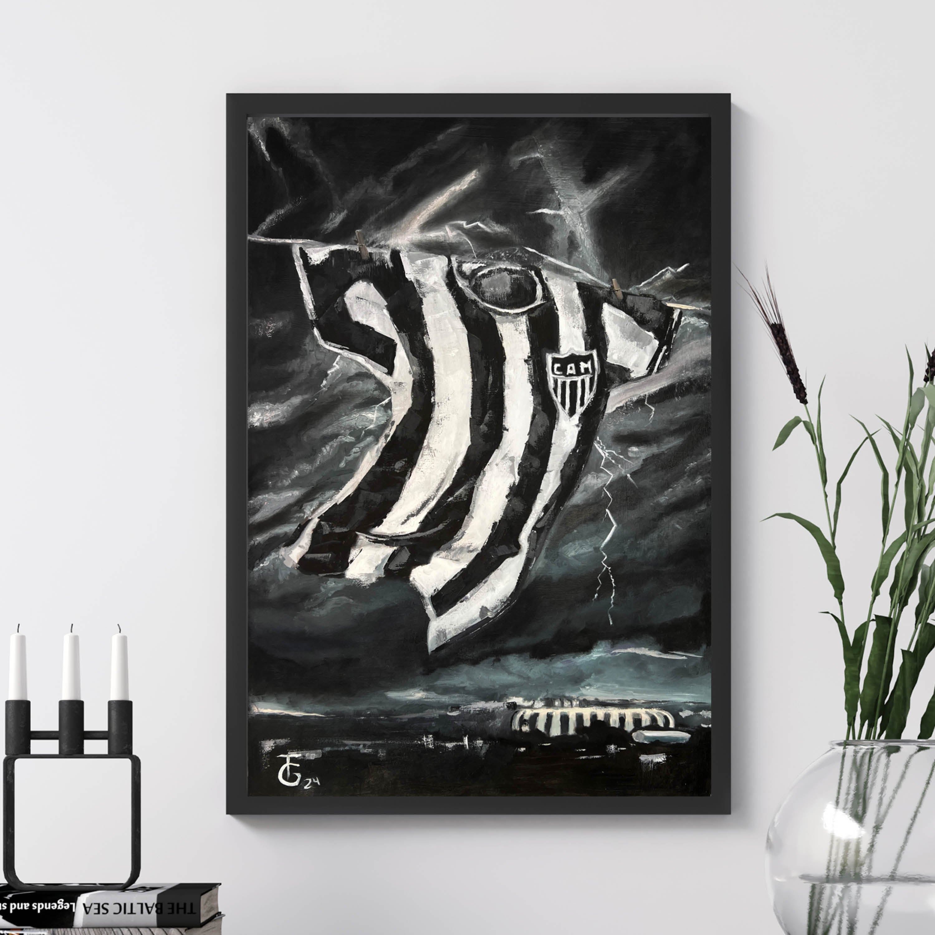 Fine Art Print Numerada - Quadro Contra o Vento