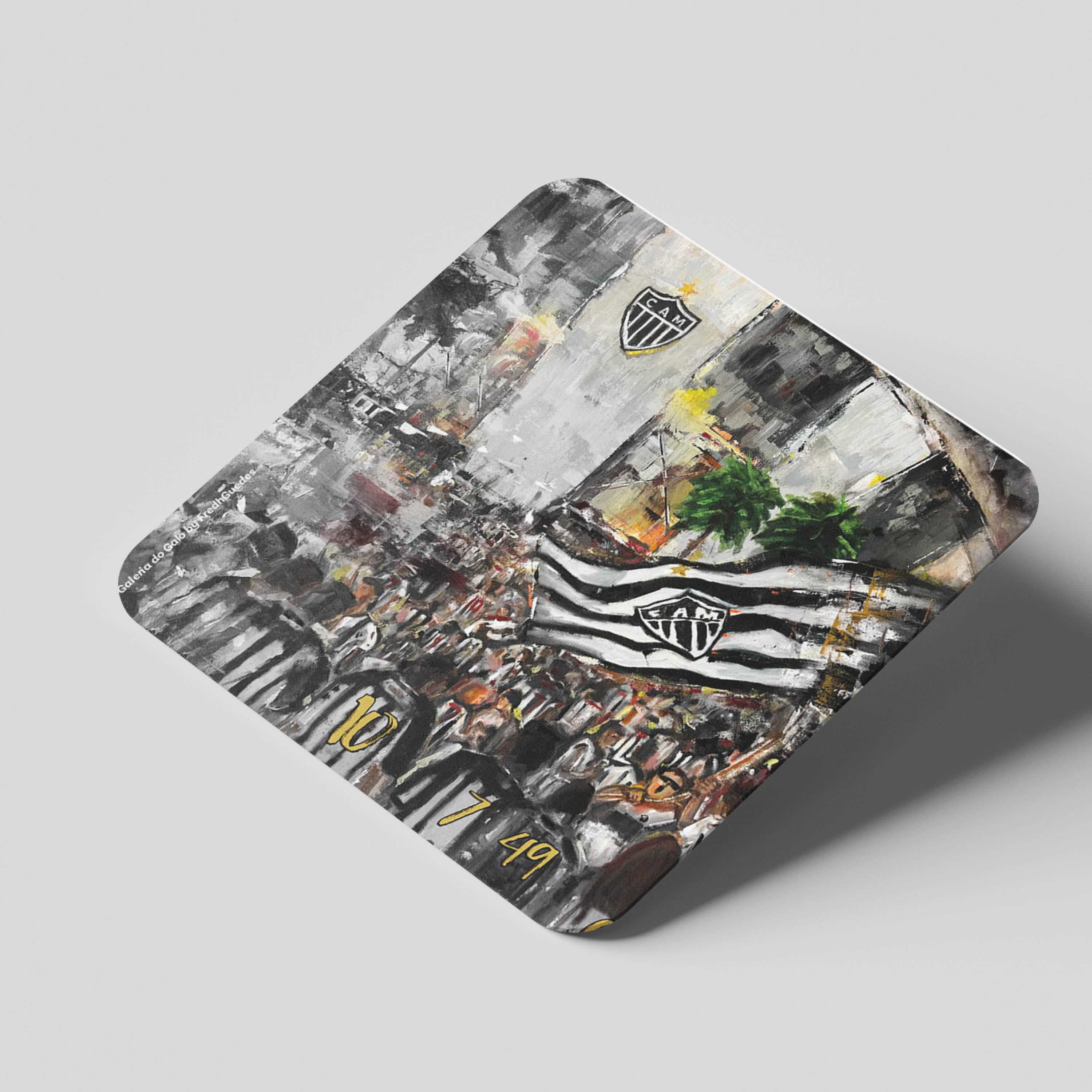 Kit Jogo Americano e Porta Copos | Arena - Oficial Atlético Mineiro