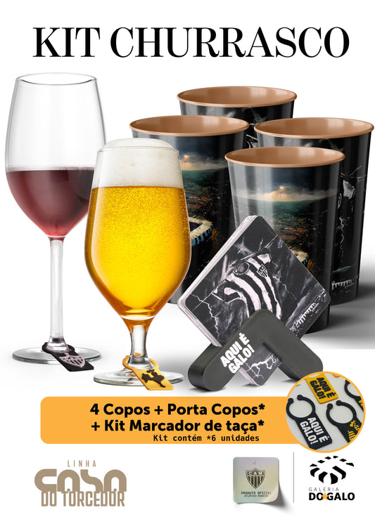 Kit Churrasco - Oficial Atlético Mineiro