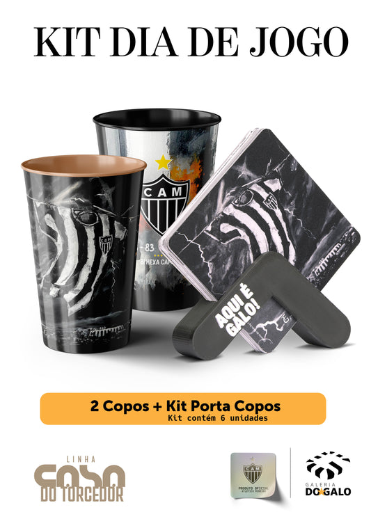 Kit Dia de Jogo - Oficial Atlético Mineiro
