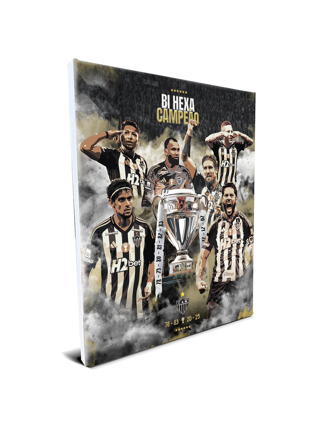 Quadro decorativo Canvas | Hexa - Oficial Atlético Mineiro.