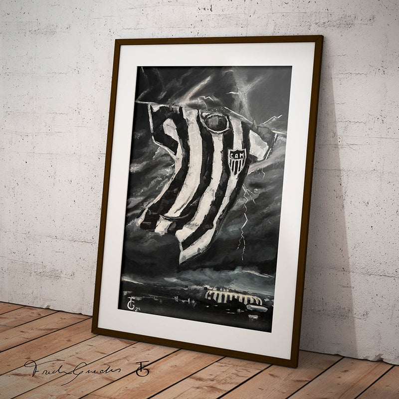 Fine Art Print Numerada -  Quadro Contra o Vento