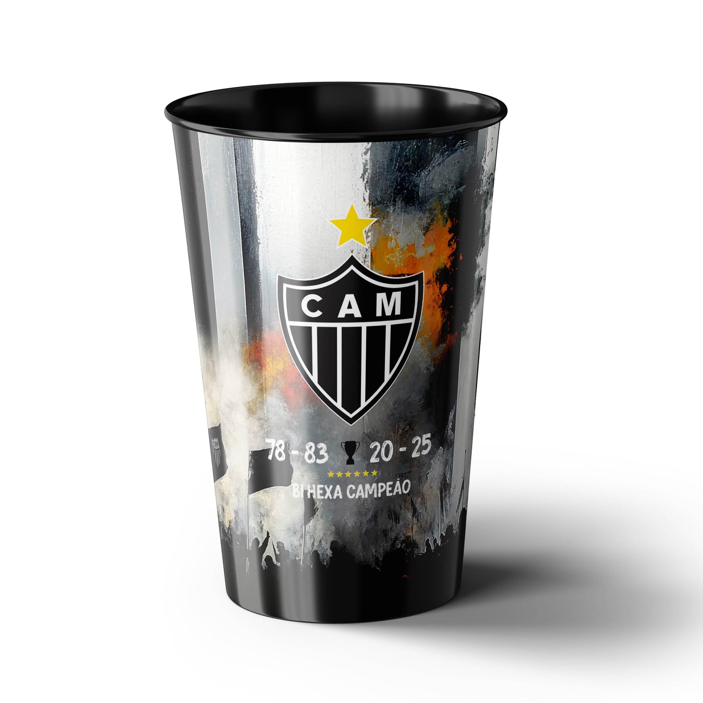 Combo Copo 500ml - Oficial Atlético Mineiro