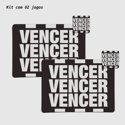 Kit Jogo Americano e Porta Copos | Vencer Vencer - Oficial Atlético Mineiro