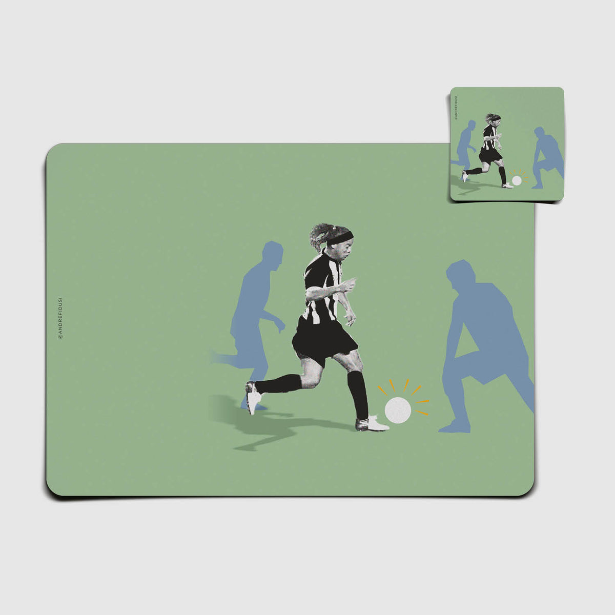 Kit Jogo Americano | Bruxo - Magia nos pés - Linha André Fidusi