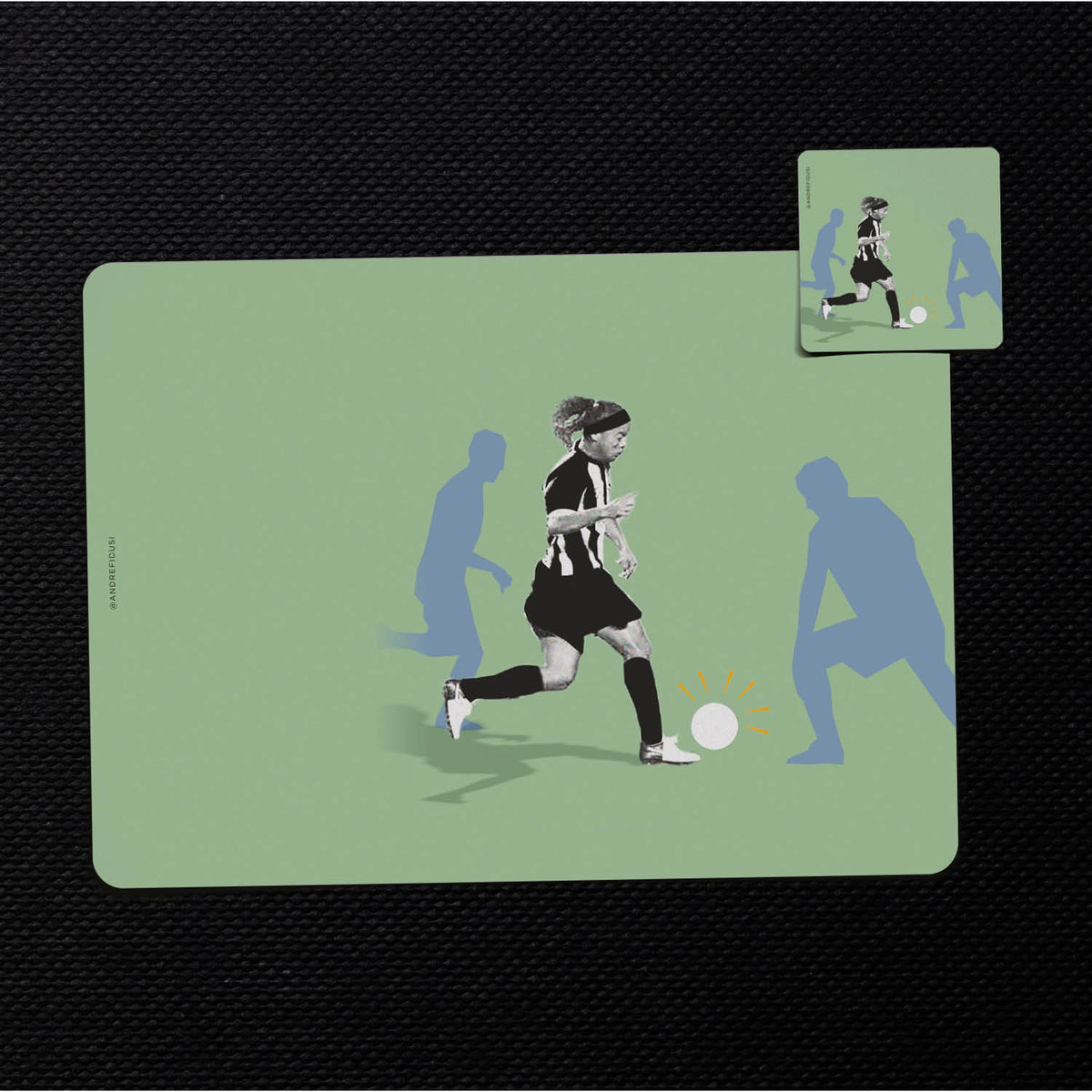 Kit Jogo Americano | Bruxo - Magia nos pés - Linha André Fidusi
