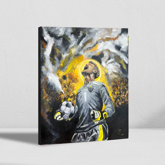 Quadro Decorativo Madeira | Obra São Victor - O Santo de 2013
