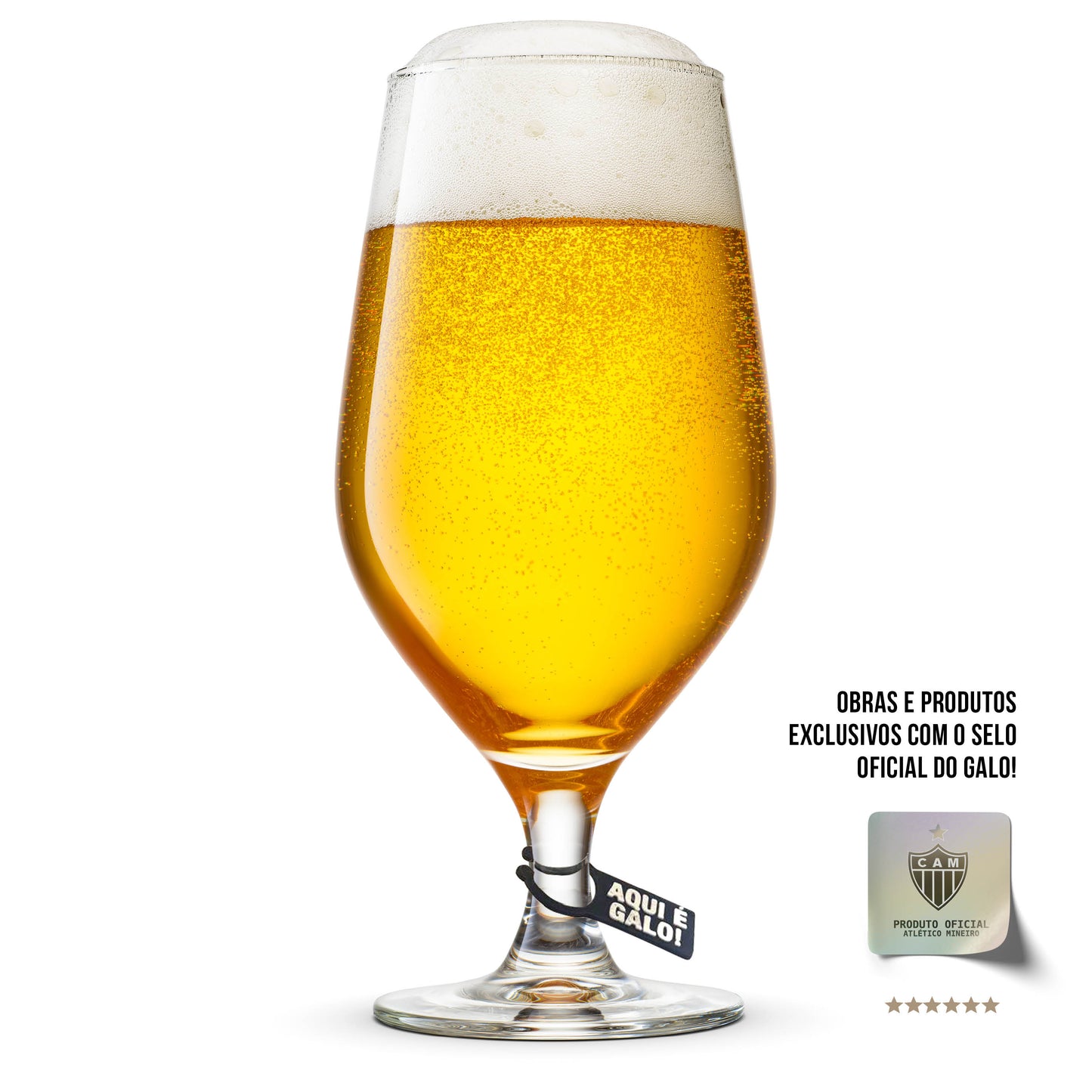 Kit 6 Marcadores de Taça - Oficial Atlético Mineiro.