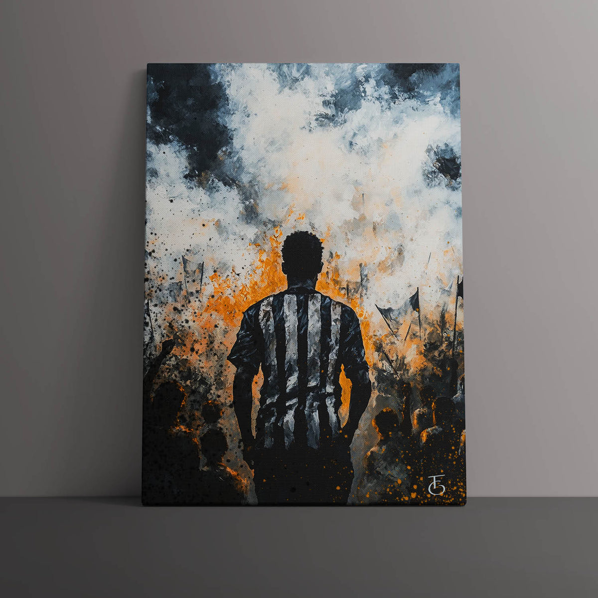 Fine Art Print  -  O Galo Nunca Luta Sozinho - Guerreiro