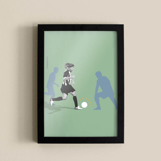 Poster decorativo | Bruxo - Magia nos pés