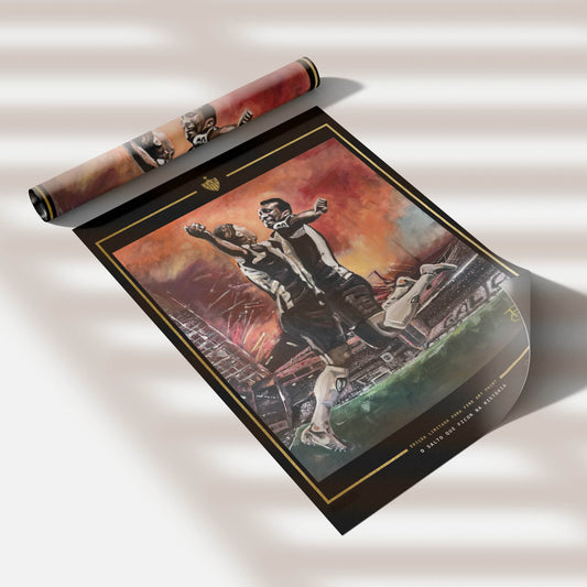 Poster decorativo | Salto que ficou na história