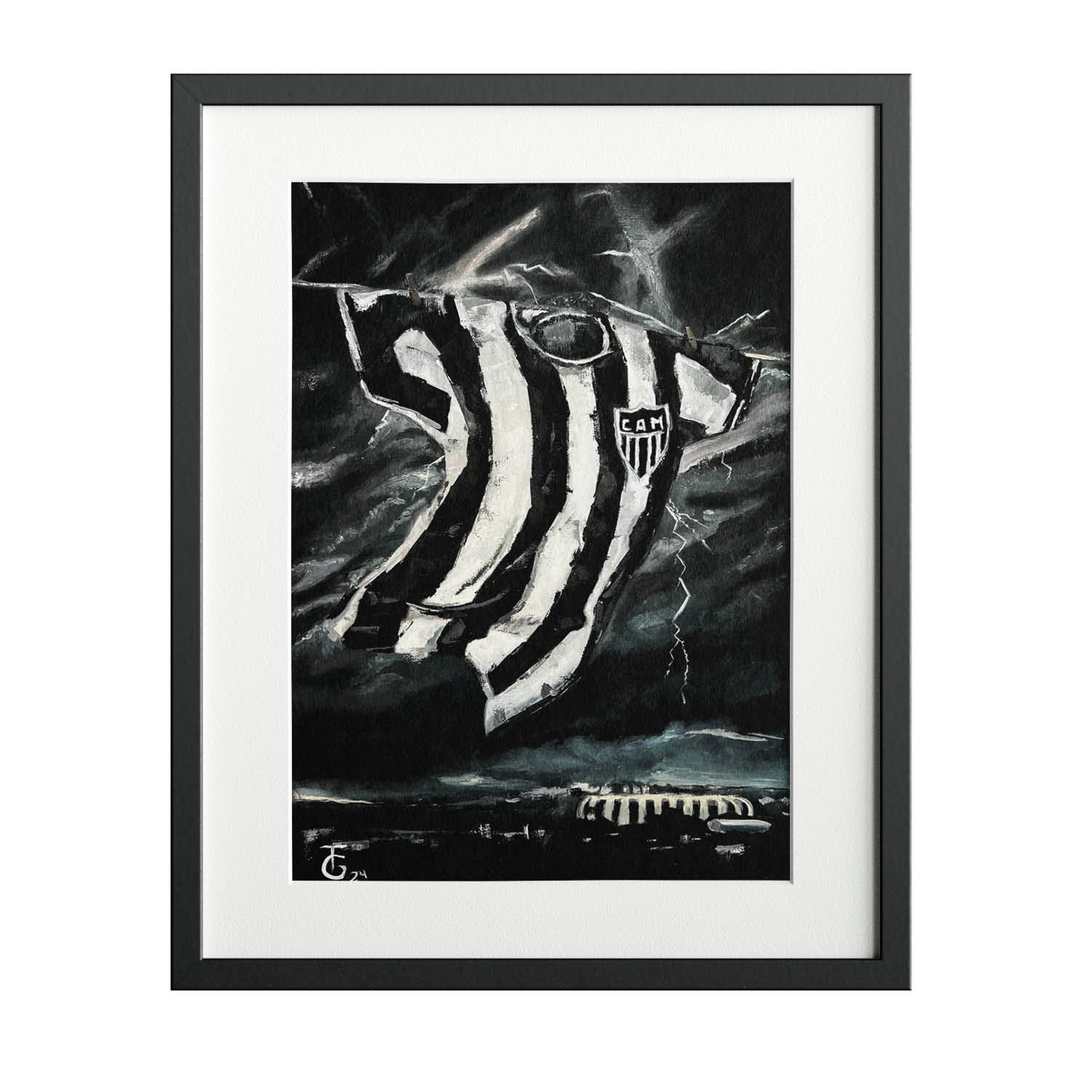 Fine Art Print Numerada -  Quadro Contra o Vento