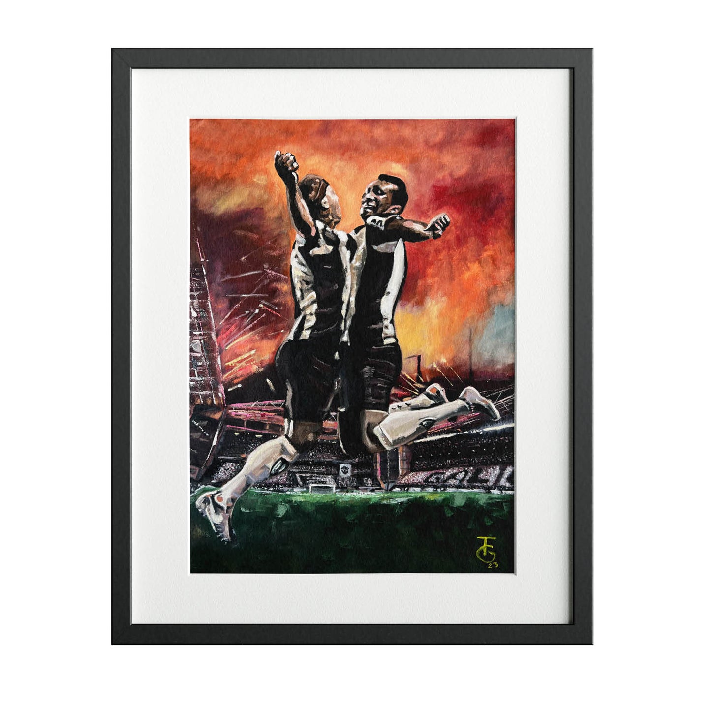 Quadro decorativo Canvas | O Salto que ficou na história