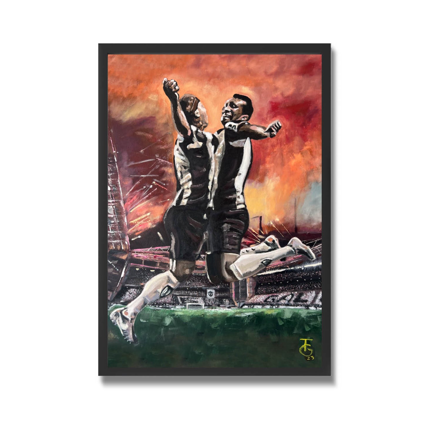 Quadro decorativo Canvas | O Salto que ficou na história