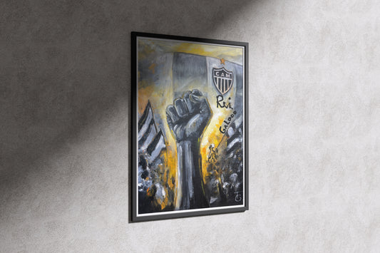 Quadro decorativo Canvas | Alma Atleticana - Atlético Mineiro