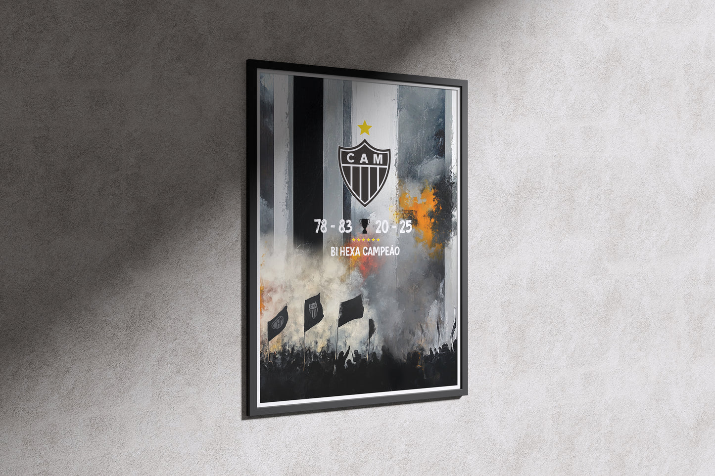 Quadro decorativo Canvas | Torcida - Oficial Atlético Mineiro.