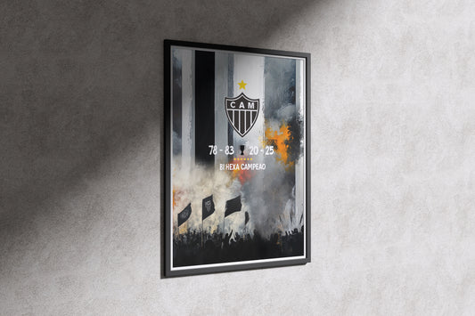 Quadro decorativo Canvas | Torcida - Oficial Atlético Mineiro.