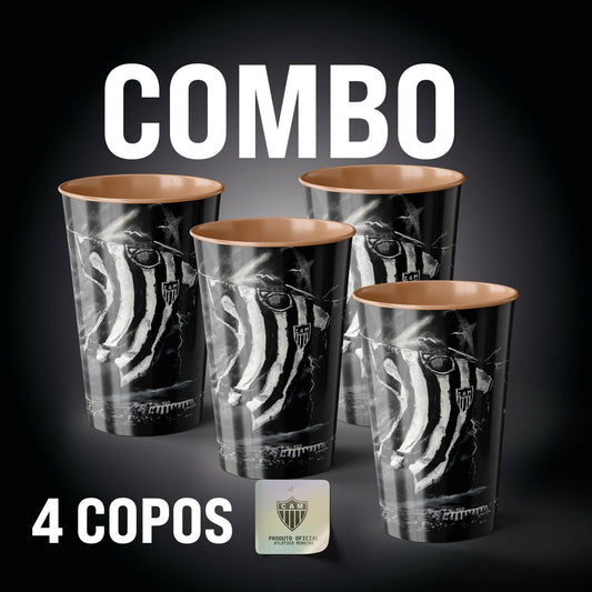 Copos de 500ml - Oficial Atlético Mineiro