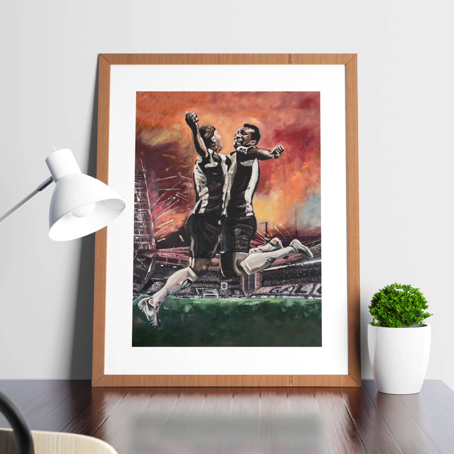 Quadro decorativo Canvas | O Salto que ficou na história